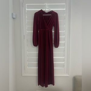Baltic Born Whine Red Maxi Dress